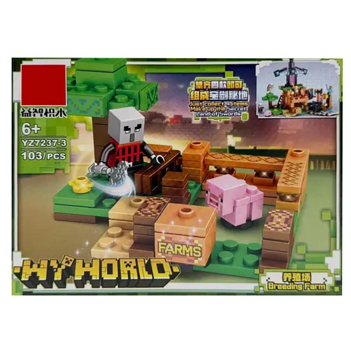 Детский конструктор "Minecraft" YZ7237-3, 103 детали