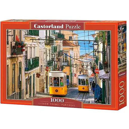 Пазл Castorland Лиссабонские трамваи Португалия 1000 эл. (C-104260) - фото 1