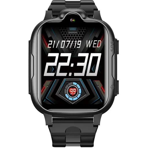 Детские наручные смарт часы K15 с камерой, GPS отслеживанием и 4G / WiFi Black (16420) - фото 3