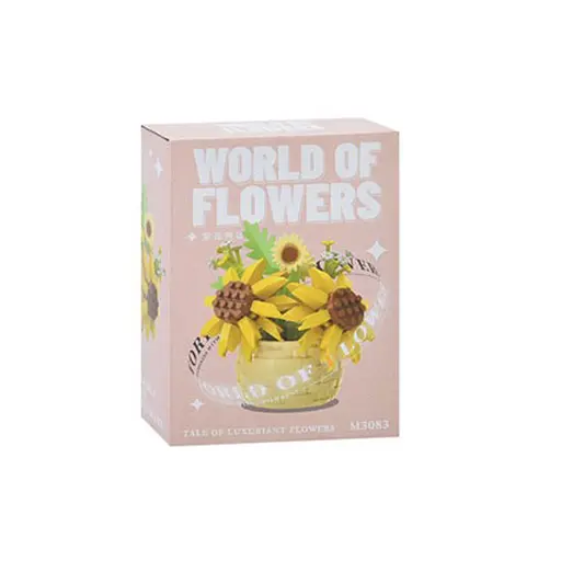 Дитячий конструктор "Квіти в горщику" M3077-3083