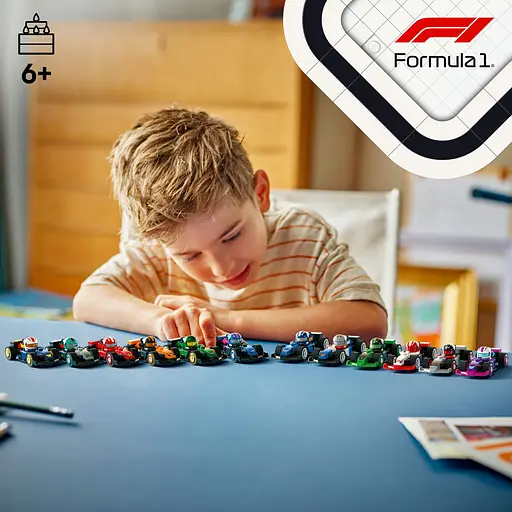 Конструктор LEGO Minifigures Коллекционные автомобили для гонки F1 V111, 29 деталей - фото 8