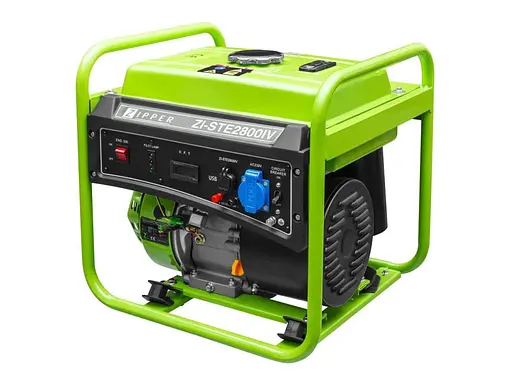 Генератор інверторний Zipper + газова плитка Orcamp CK-505 + електричний обігрівач Gardyer HE2000 та лійка (ZI-STE2800) - фото 2