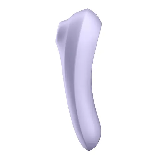 Вібратор з вакуумним стимулятором клітора Satisfyer Dual Pleasure бузковий - фото 2