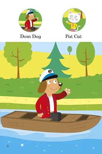 Ladybird Readers Starter A Dom Dog and His Boat - фото 4