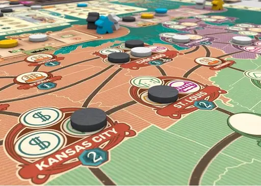 Настільна гра Pegasus Spiele Карнегі (Carnegie) (англ.) (PS114) - фото 6