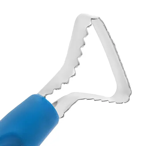 Рибочистка ніж для чищення риби з пластиковою ручкою 15 см, Kitchette Синій 85814 - фото 9