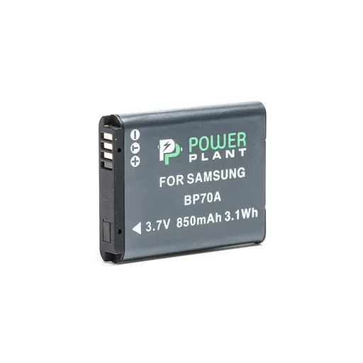 Акумулятор до фото/відео PowerPlant Samsung BP70A (DV00DV1261) - фото 2