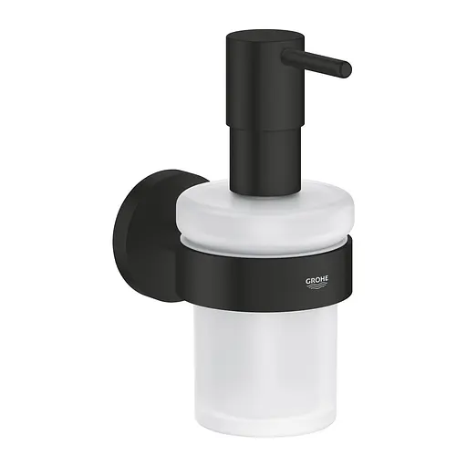 Дозатор для рідкого мила Grohe Essentials 1022572430, Чорний матовий - фото 1