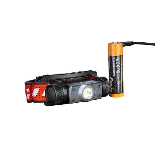 Налобний ліхтар Fenix HM62-T V2.0 1200лм 150м з білим і червоним світлом Чорний - фото 4