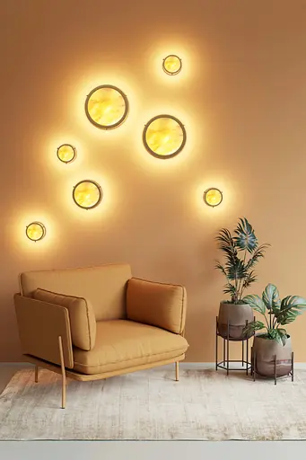 Настенный светильник, бра OniX PikArt арт. 23442 черный 28 см - фото 2