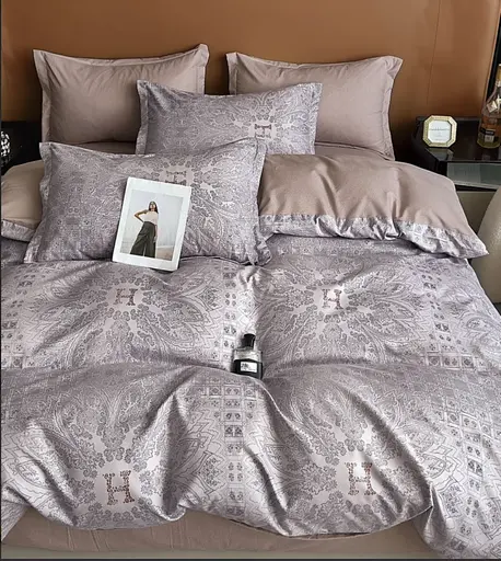 Постельное белье Турция полуторное Діма Натуральный комплект с компаньоном 100% коттон размер полуторка Наволочки 70х70см - фото 1