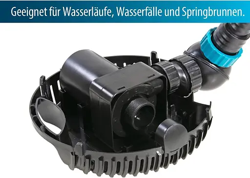Насос для ставка AquaForte O-4.600, 35 Вт, максимальна продуктивність 4,6 м3/година, максимальна висота 2,60 м, довжина кабелю 10 - фото 3