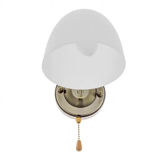 Бра Brille LK-572W/1 настінне накладне класичне E27 AB - фото 4