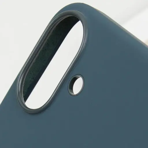 Чехол Epik Silicone case AAA с Magsafe и анимационной кнопкой для Apple iPhone 16, 6.1 Lake Green - фото 7