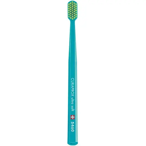 Зубна щітка Curaprox Ultra Soft 5460 бірюзова з салатовим