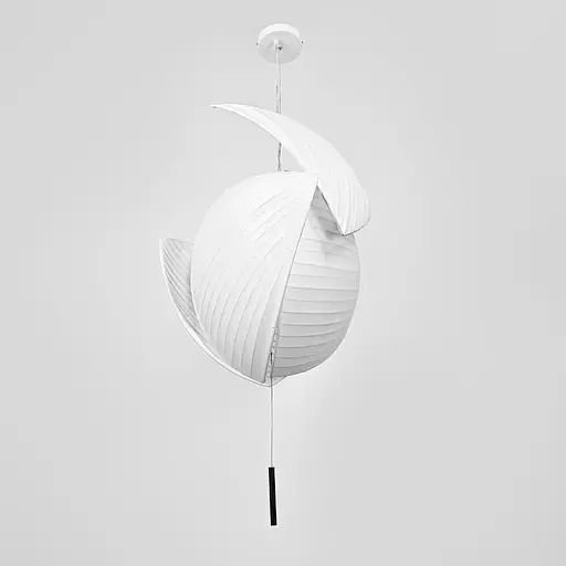 Люстра с 4-мя белыми фигурными пластинами | Ст. PL 051-500*650-4 Line F - фото 2