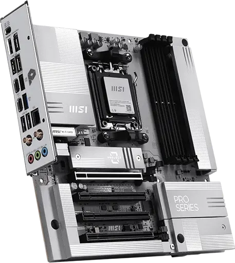 Материнская плата MSI Pro B850M-A WiFi PZ Socket AM5 - фото 2