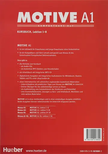 Motive A1. Kursbuch, Lektion 1-8 - фото 2
