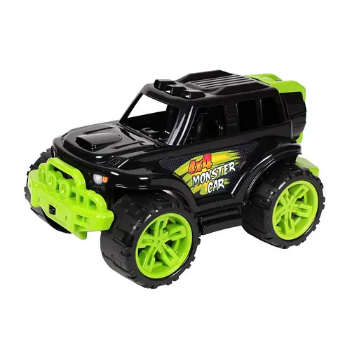 Дитяча машинка "Позашляховик Monster Car" ТехноК 4623TXK Чорно-Зелений