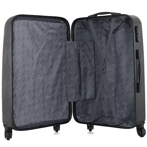 Валіза Semi Line 24" M Black (T5580-4) - фото 2
