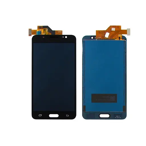 Дисплей для Samsung J510 Galaxy J5 2016 с черным тачскрином с регулируемой подсветкой - фото 1