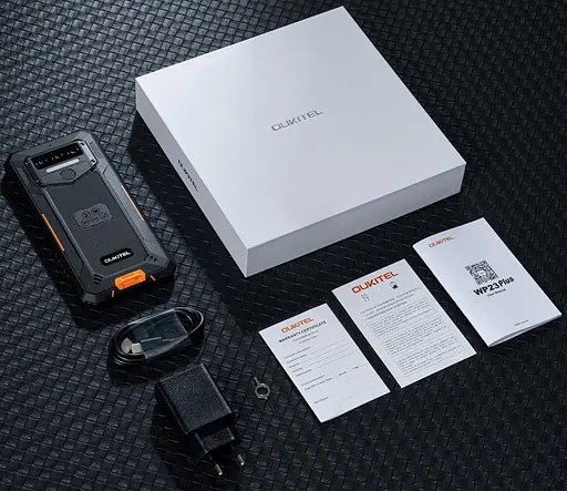 Смартфон Oukitel WP23 Plus 6.52`HD+ /8GB/256GB / T606 /10600mAh /13+5Мп/ IP69K /NFC Orange - фото 7