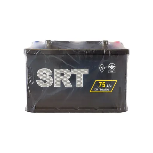 Акумулятор автомобільний SRT 6СТ-75АЗ (0) (-/+) (L3) 640А 12V (E)