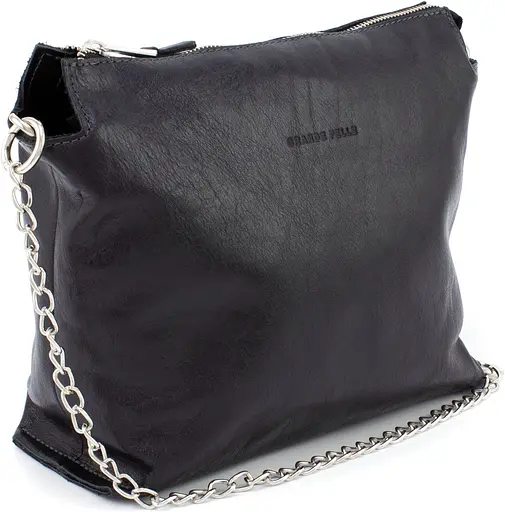 Кожаная жеснкая сумка через плечо Grande Pelle sum0026683 - фото 2