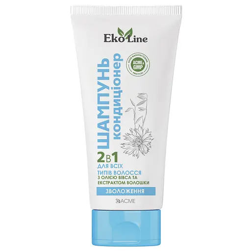 Шампунь-кондиціонер 2в1 Acme EkoLine для всіх типів волосся 200 мл - фото 1