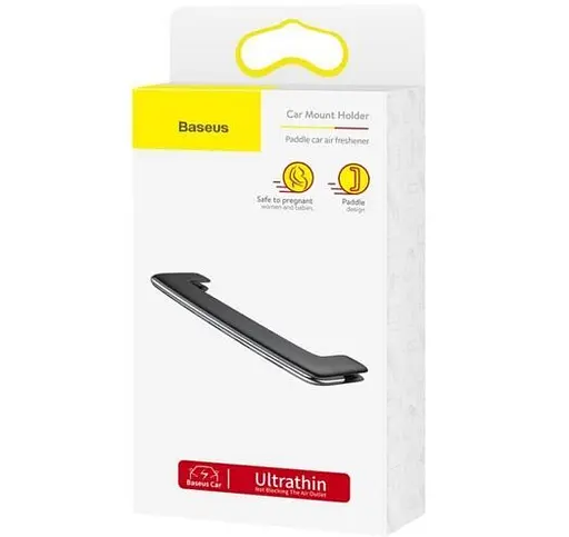 Автомобільний ароматизатор Baseus Paddle car air freshener Black (SUXUN-BP01) [59507] - фото 9