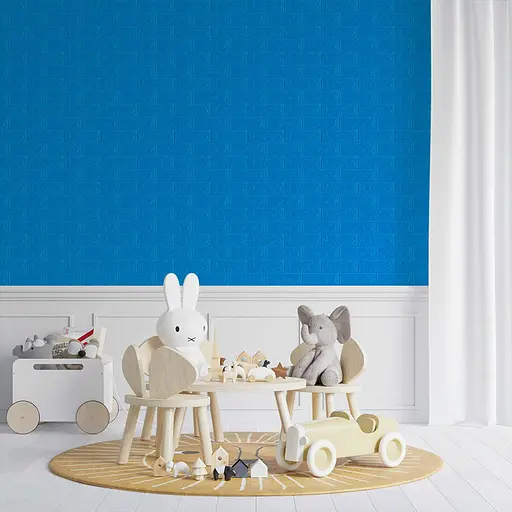 3D панель самоклеящаяся 700х770х5мм кирпич Синий (003-5) SW-00000154 - фото 5