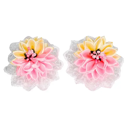 Набір для дівчаток Бантики La-beauty 0108-366, 10 штук - фото 3