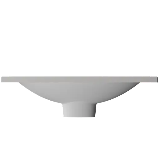 Раковина глянцева врізна Amidicon Venera 70 700x450 з литого каменю VENERA_70_HL, Білий - фото 5