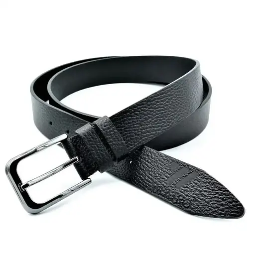Ремінь шкіряний Weatro чоловічий 115-120х3,3 см acs0023840 - фото 1