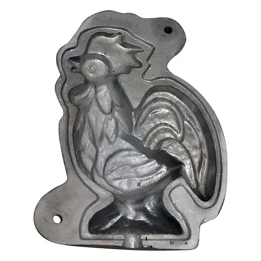 Форма для приготування домашніх льодяників та відливу шоколаду "Циганський Півень" 17 см, Ласунка Металлик 81828 - фото 1