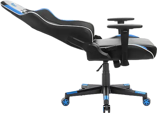 Геймерское кресло GT Racer черное с синим (X-2528 Black/Blue) - фото 7