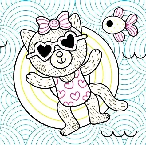 Світ довкола мене. Водяні забарвлянки. Літо - фото 3