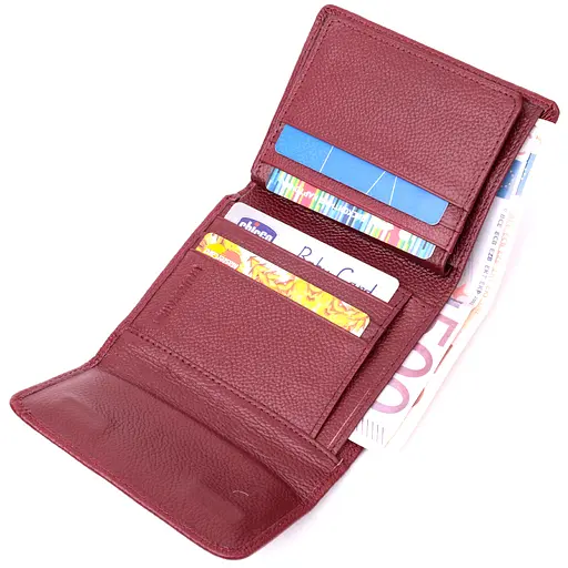 Кожаный женский кошелек ST Leather 11.7х9.5х2 см acs0028389 - фото 4