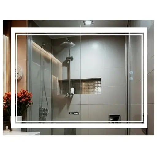 Зеркало Qtap Cardinal с LED-подсветкой Touch QT0478C10080 - фото 1