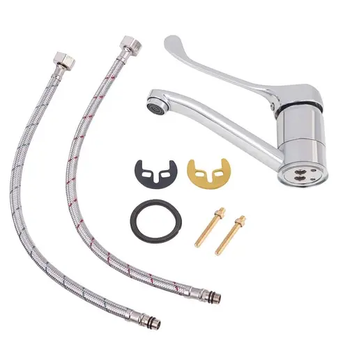 Смеситель для кухни Lidz (CRM) Watt 83 002M Хром - фото 6