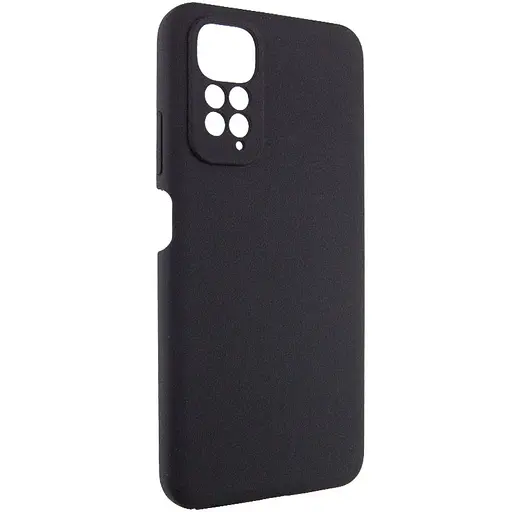 Чохол Silicone Cover Lakshmi Full Camera (AAA) для Xiaomi Redmi Note 11 (Global) / Note 11S Чорний / Black - фото 2