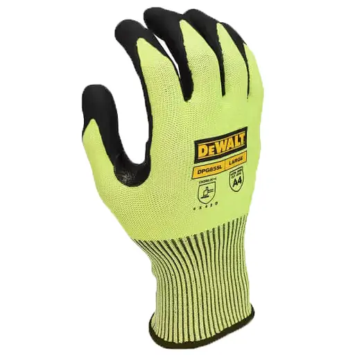 Рукавички DeWalt універсальні з високою стійкістью до порізів р.L/9 (DPG855L) - фото 2