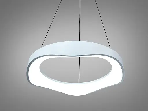 Світлодіодна люстра Romin з підсвічуванням на пульті 90 Вт чорна - фото 2