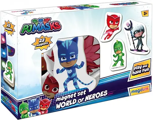 Набір магнітів Герої в масках. Світ героїв Magdum МЕ 5031-31