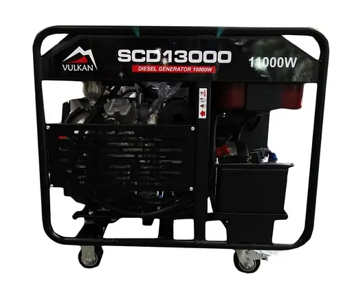 Генератор дизельний Vulkan 10.0 кВт SCD13000-ІІ - фото 5