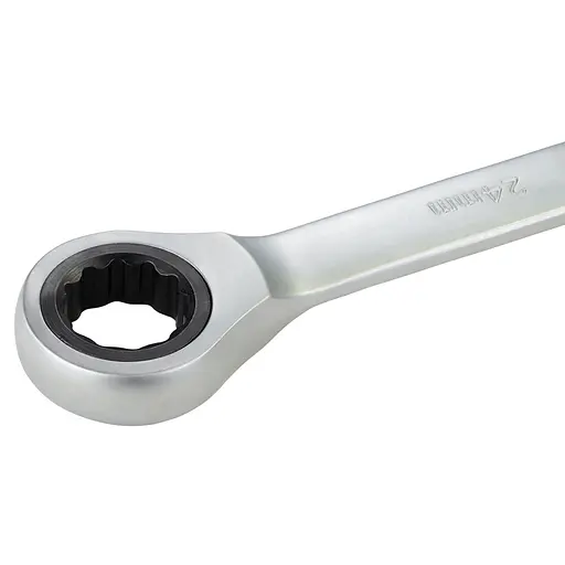 Ключ рожково-накидный Sigma с трещоткой 24 мм CrV satine (6022241) - фото 2