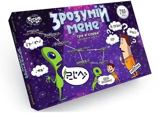 Настільна гра Danko Toys Зрозумій мене (укр.) (DTG18U)