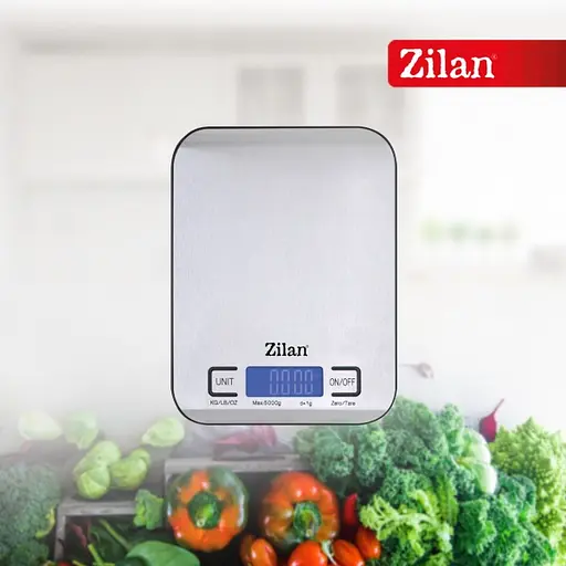 Кухонні ваги Zilan ZLN2984 до 5 кг з платформою з нержавіючої сталі - фото 9
