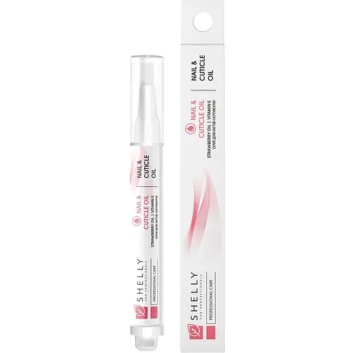 Олія Shelly Nail & Cuticle Oil для нігтів і кутикули з суницею й вітаміном Е 3 мл