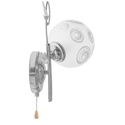 Бра Brille LK-584W/1 настенное накладное классическое E27 CH - фото 4